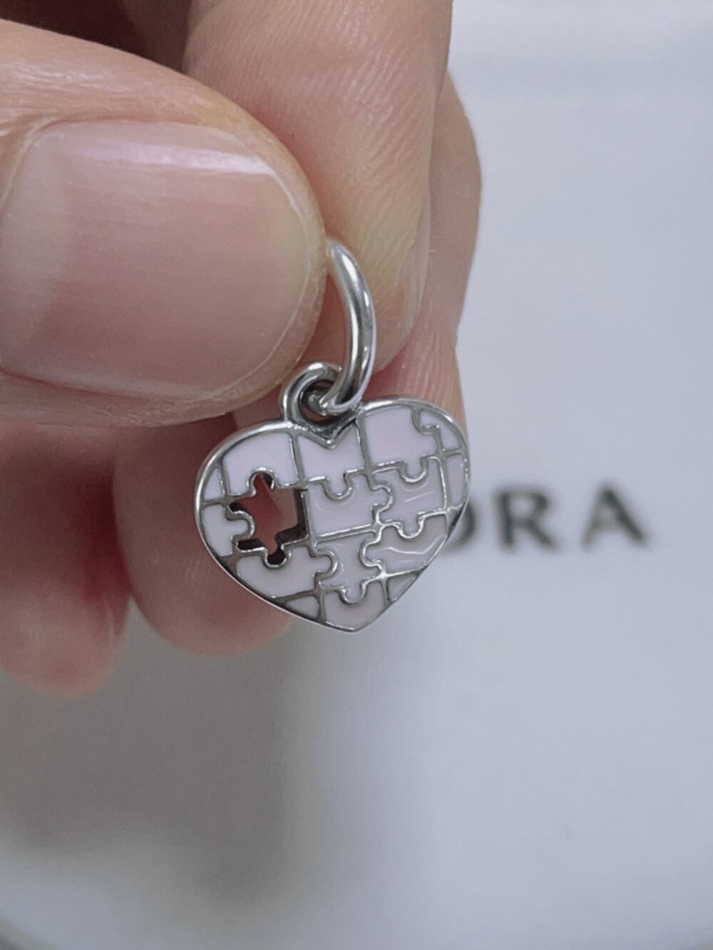 Pandora You Complete My Heart Charm Pendant